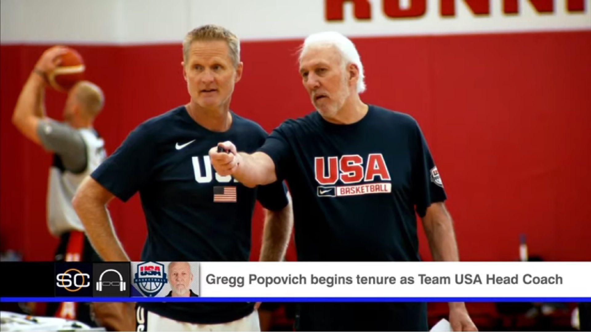 Steve Kerr Gregg Popovich 12 août 2021