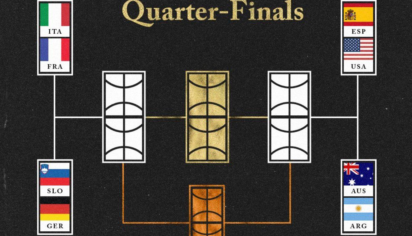 quarts de finale 1er aout 2021