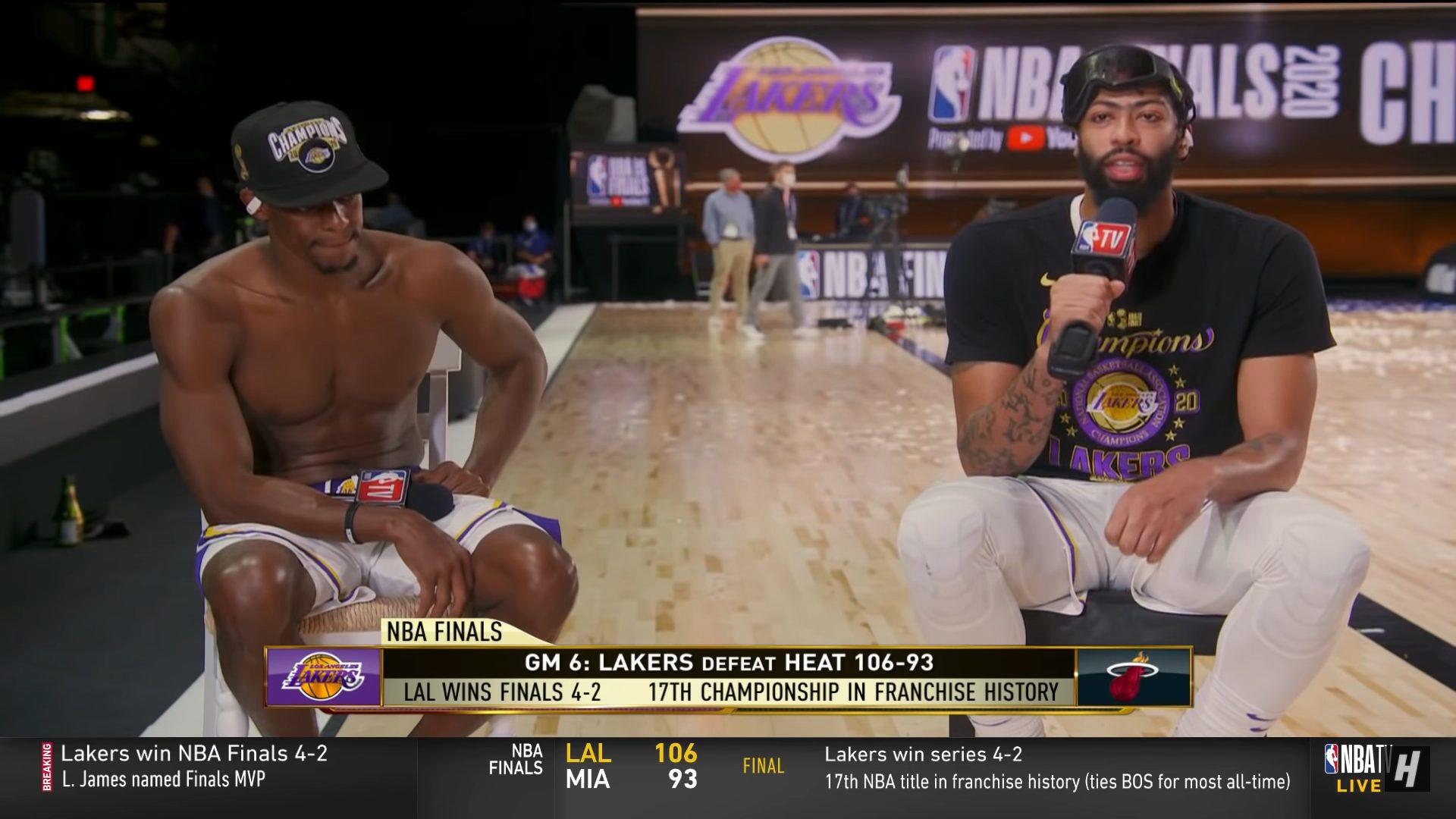 Rajon Rondo Anthony Davis