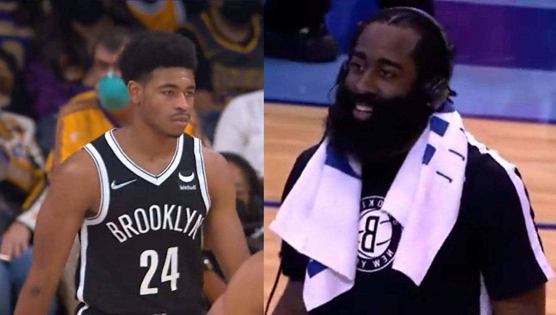 Cam Thomas James Harden 15 octobre 2021