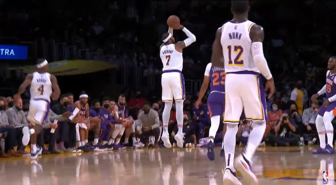 Carmelo Anthony 11 octobre 2021