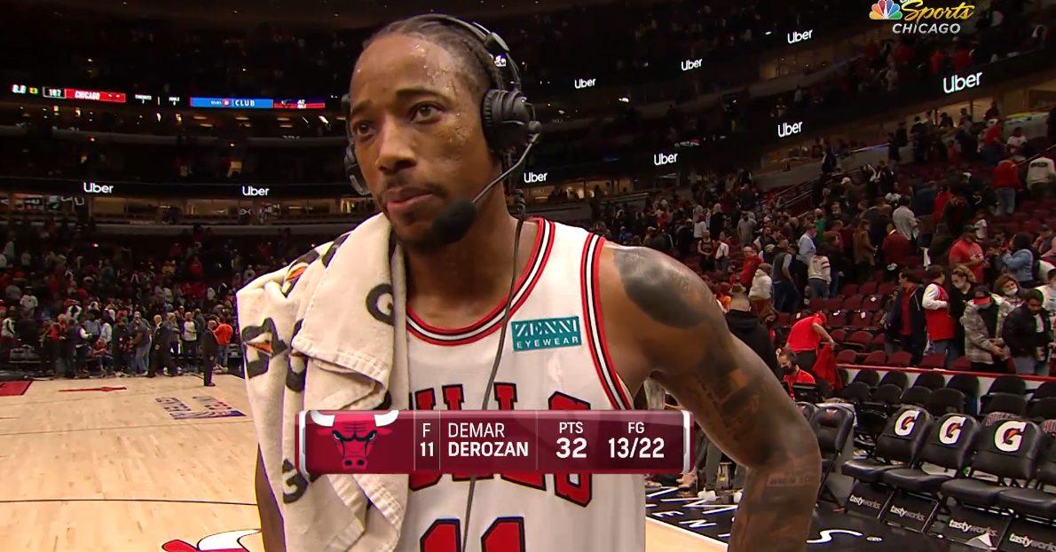 DeMar DeRozan 31 octobre 2021