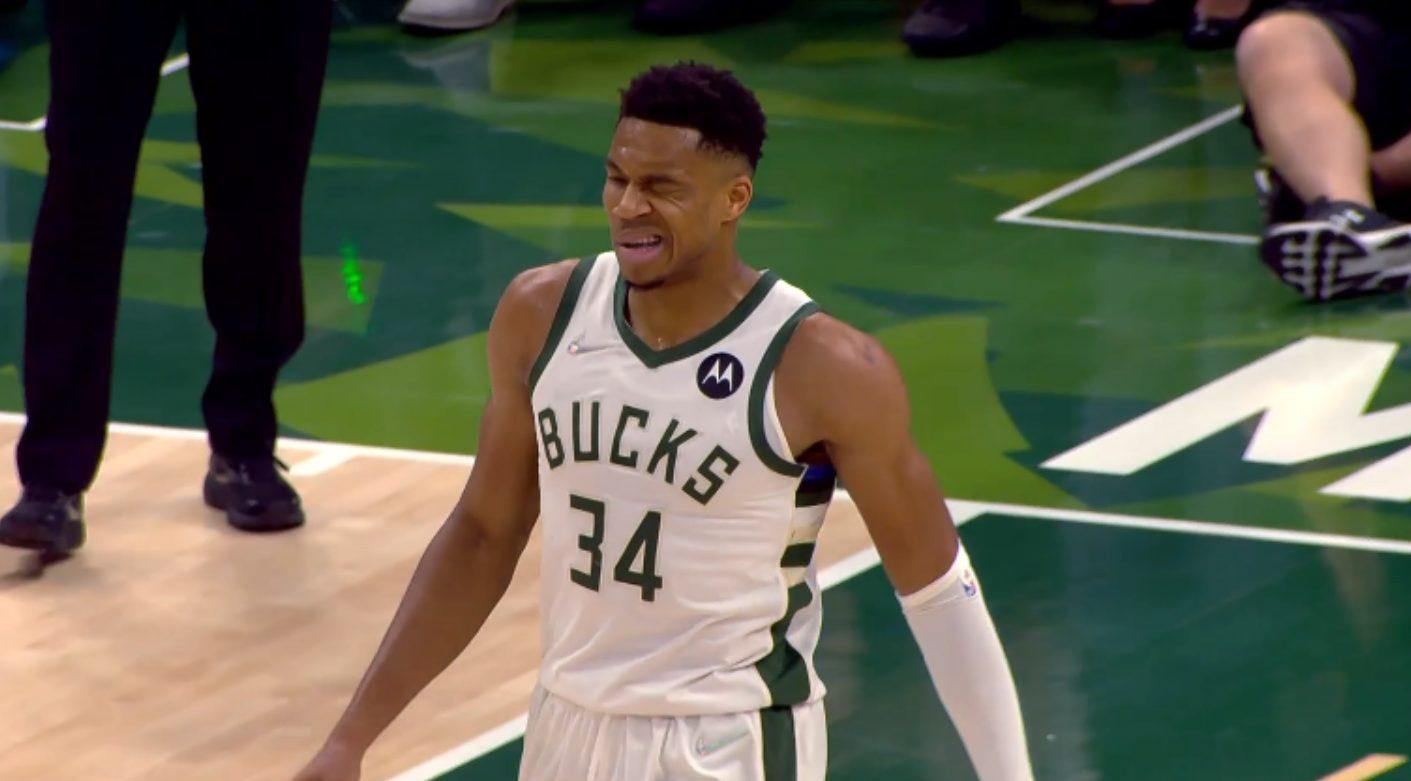 Giannis Antetokounmpo clin d'œil pari