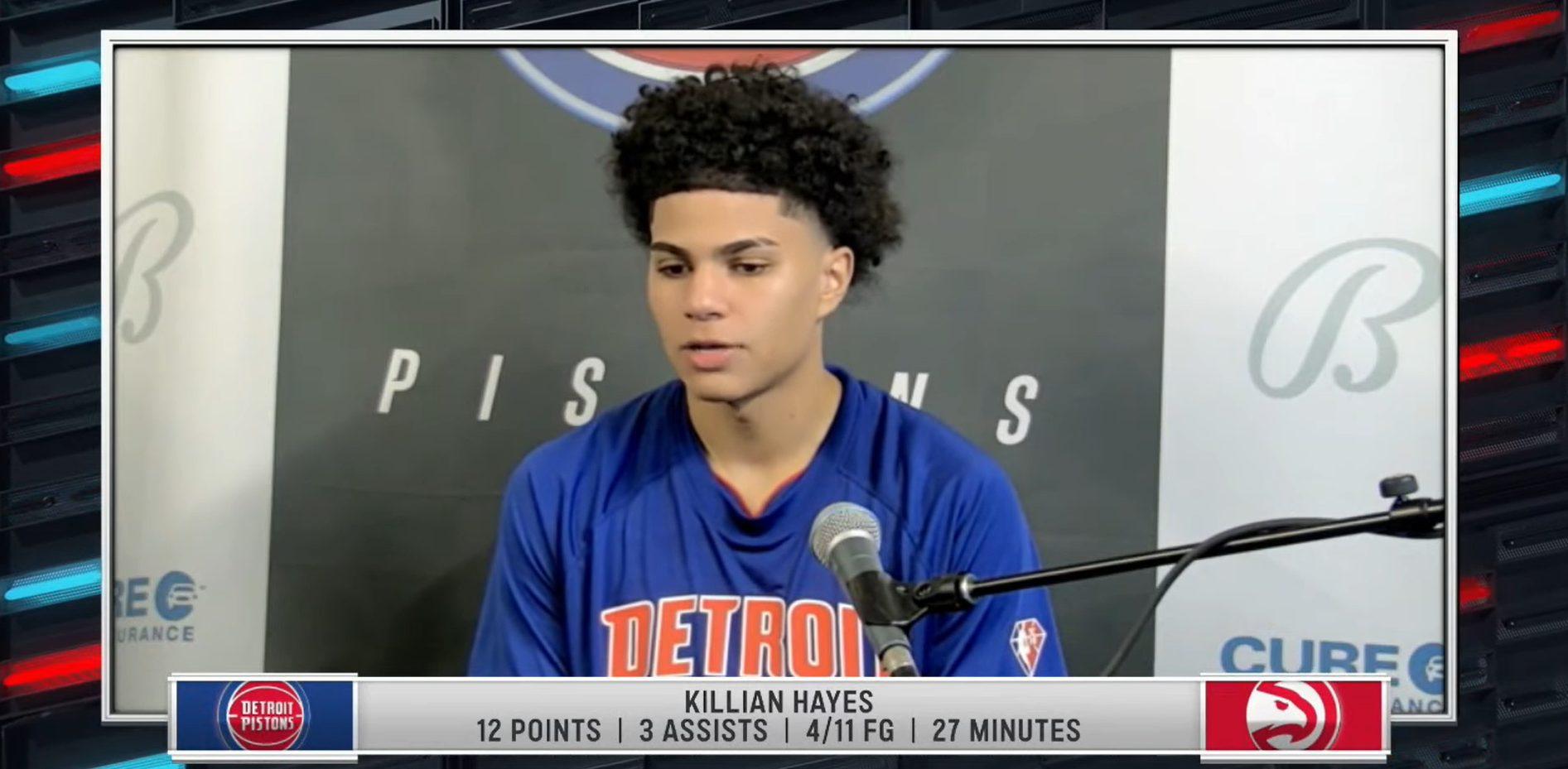 Killian Hayes 26 octobre 2021