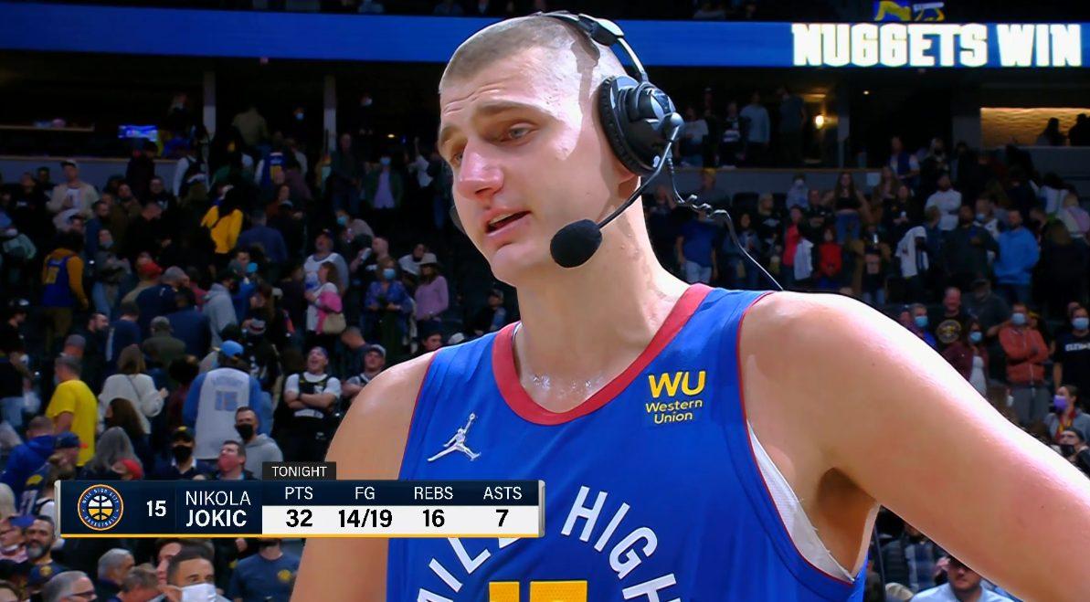 Nikola Jokic 23 octobre 2021