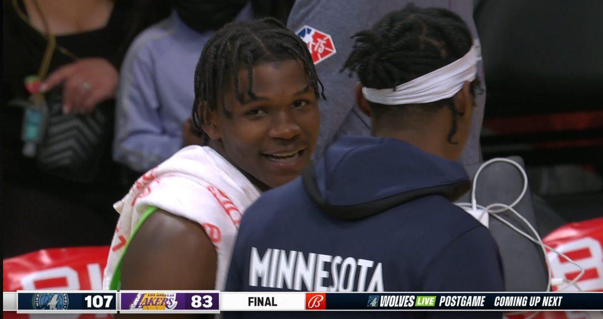 Anthony Edwards 13 novembre 2021