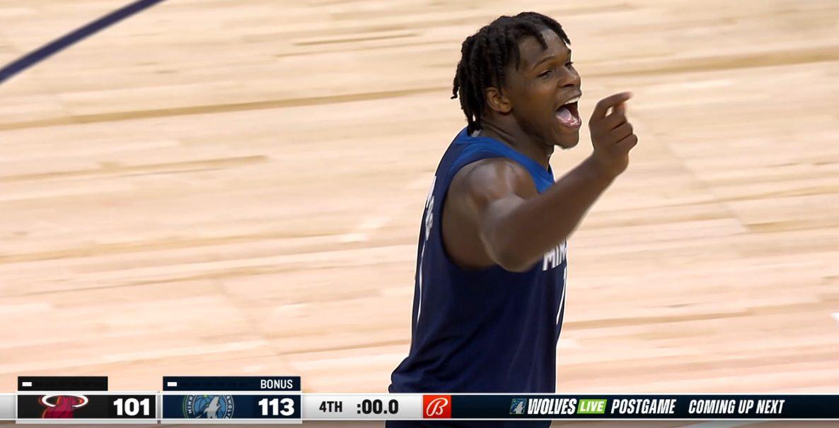 Anthony Edwards 25 novembre 2021