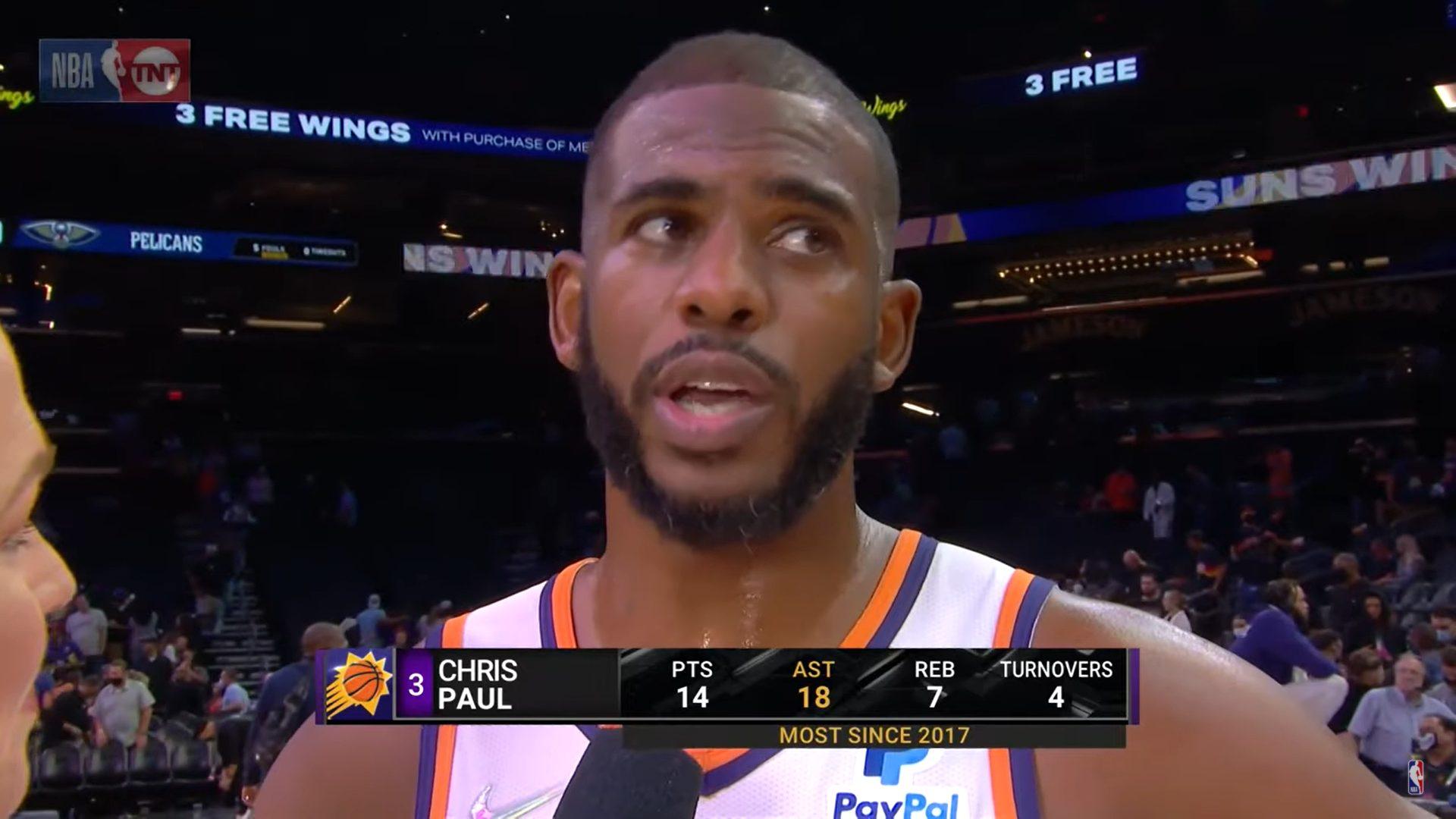 Chris Paul 3 novembre 2021