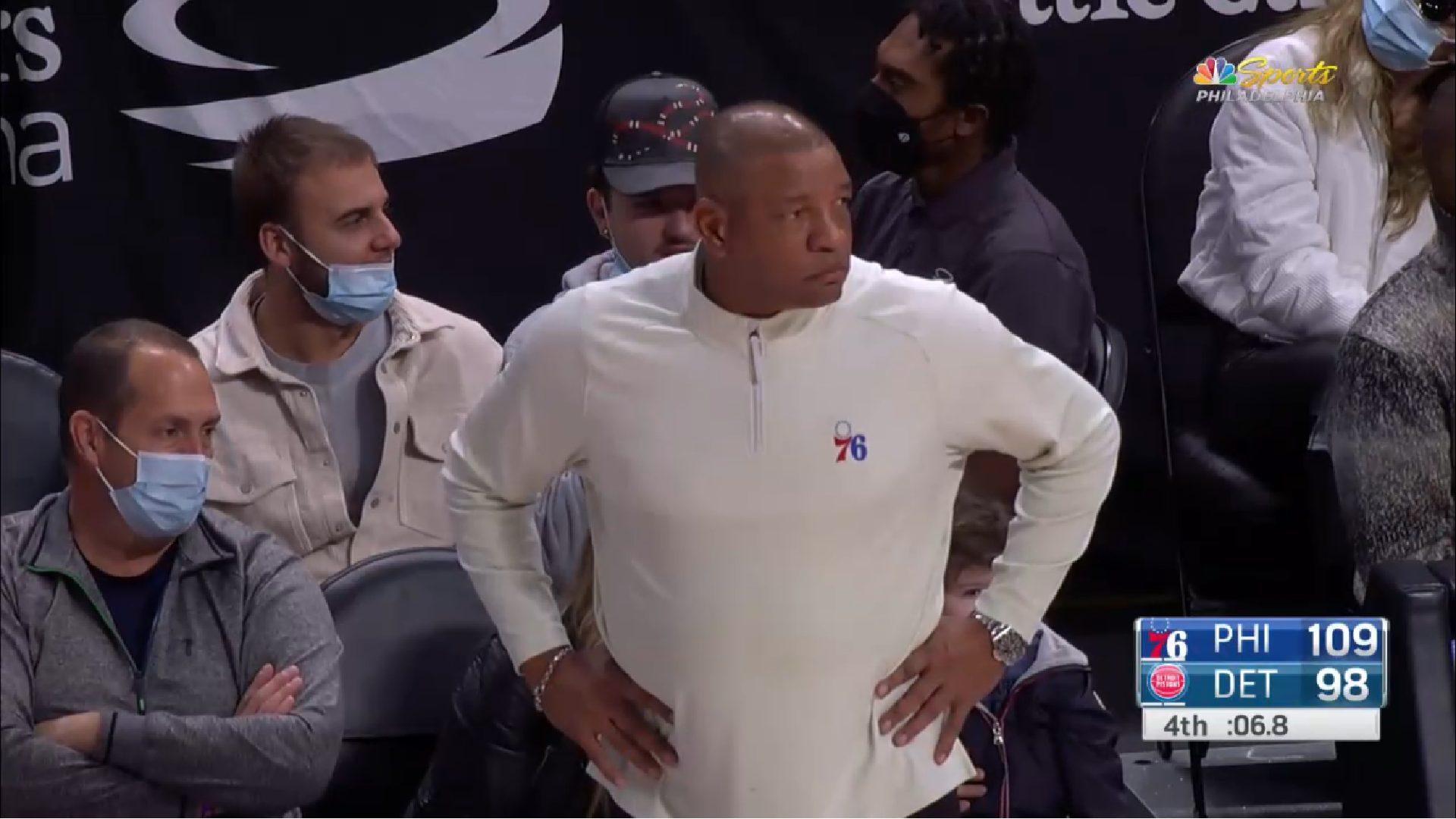 Doc Rivers Sixers résumé NBA 5 novembre 2021