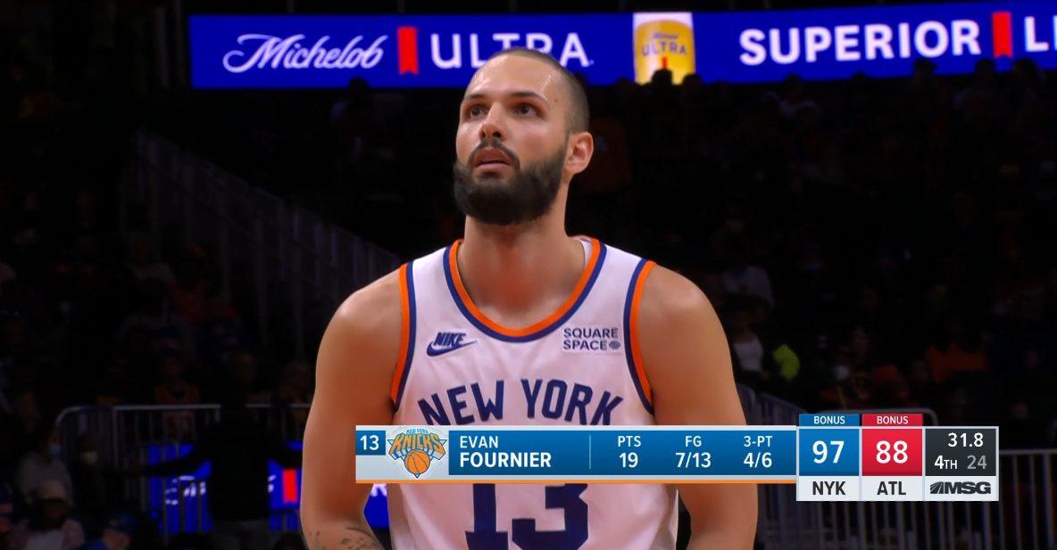 Evan Fournier 28 novembre 2021