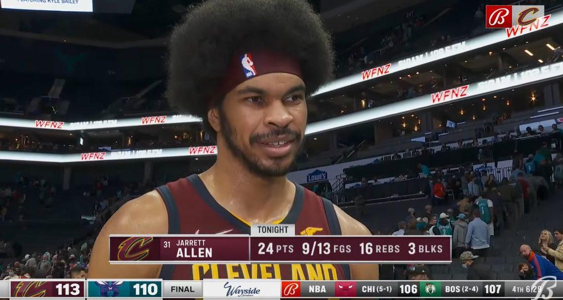 Jarrett Allen 2 novembre 2021