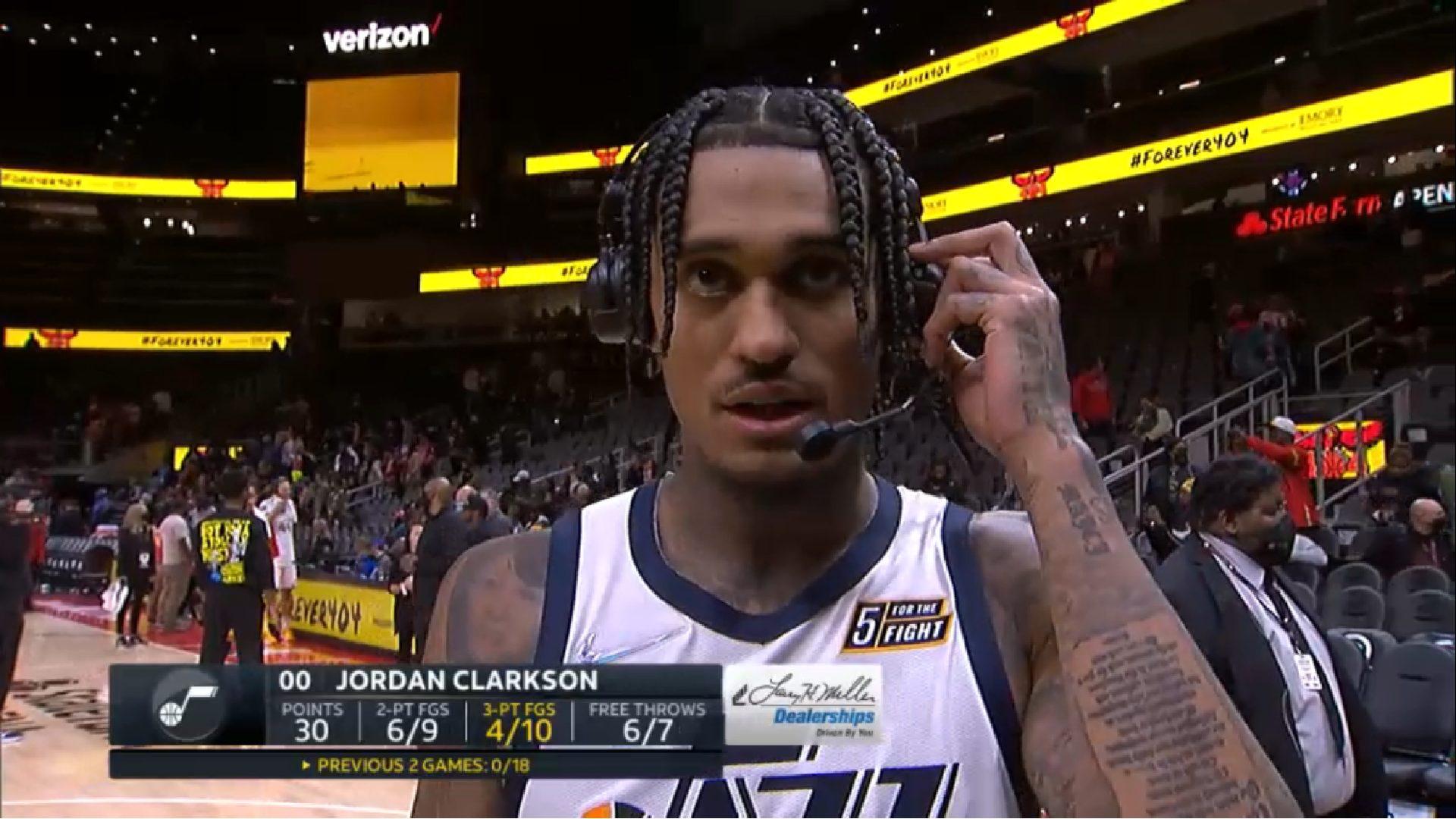 Jordan Clarkson 5 novembre 2021