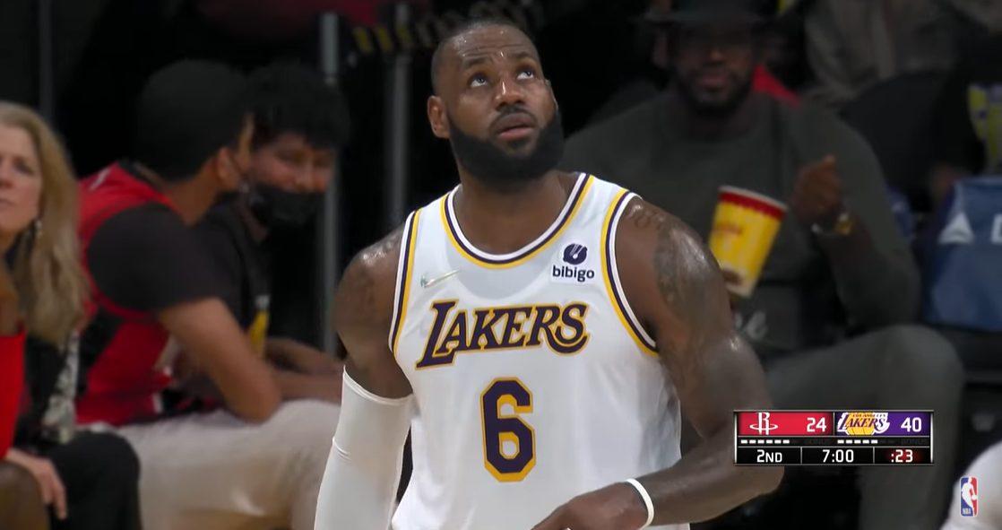 LeBron James 1er novembre 2021