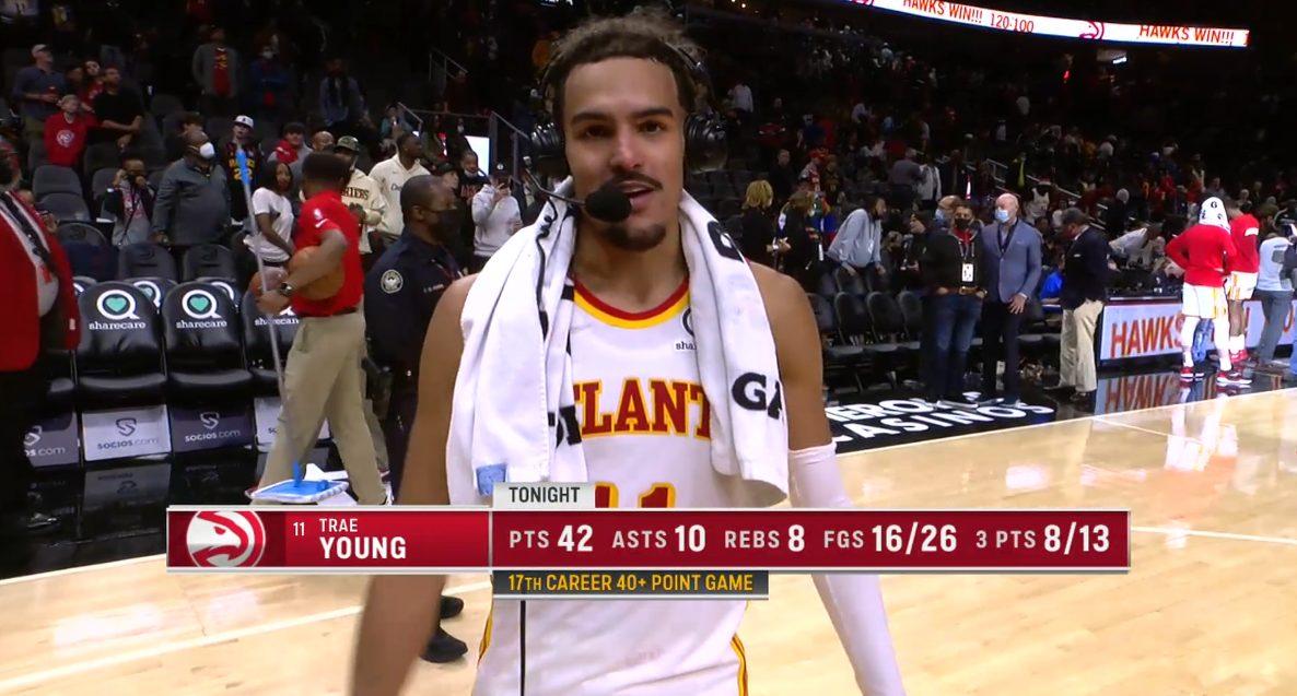 Trae Young 15 novembre 2021