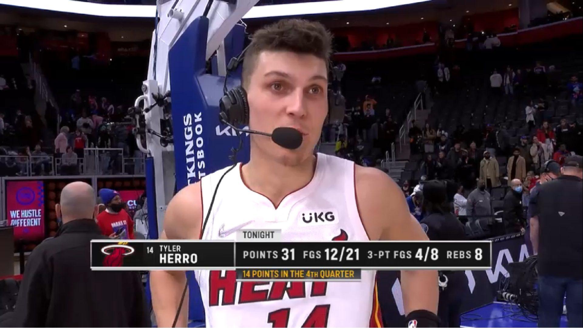 Tyler Herro Heat 24 novembre 2021