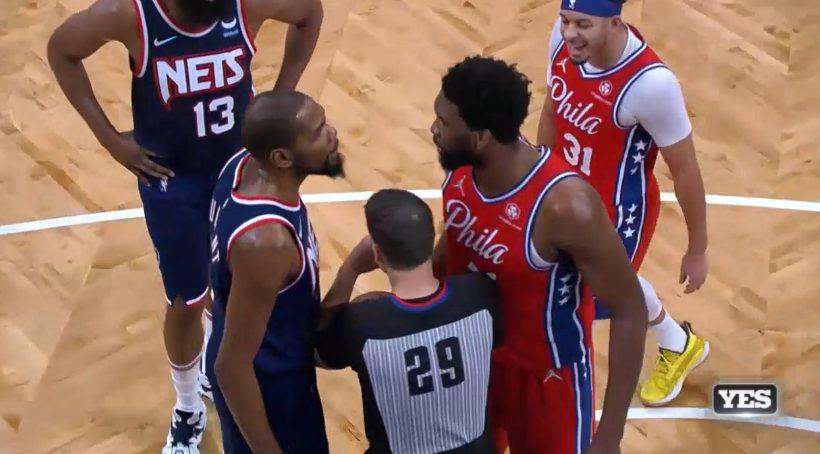 kevin durant hoel embiid nets sixers