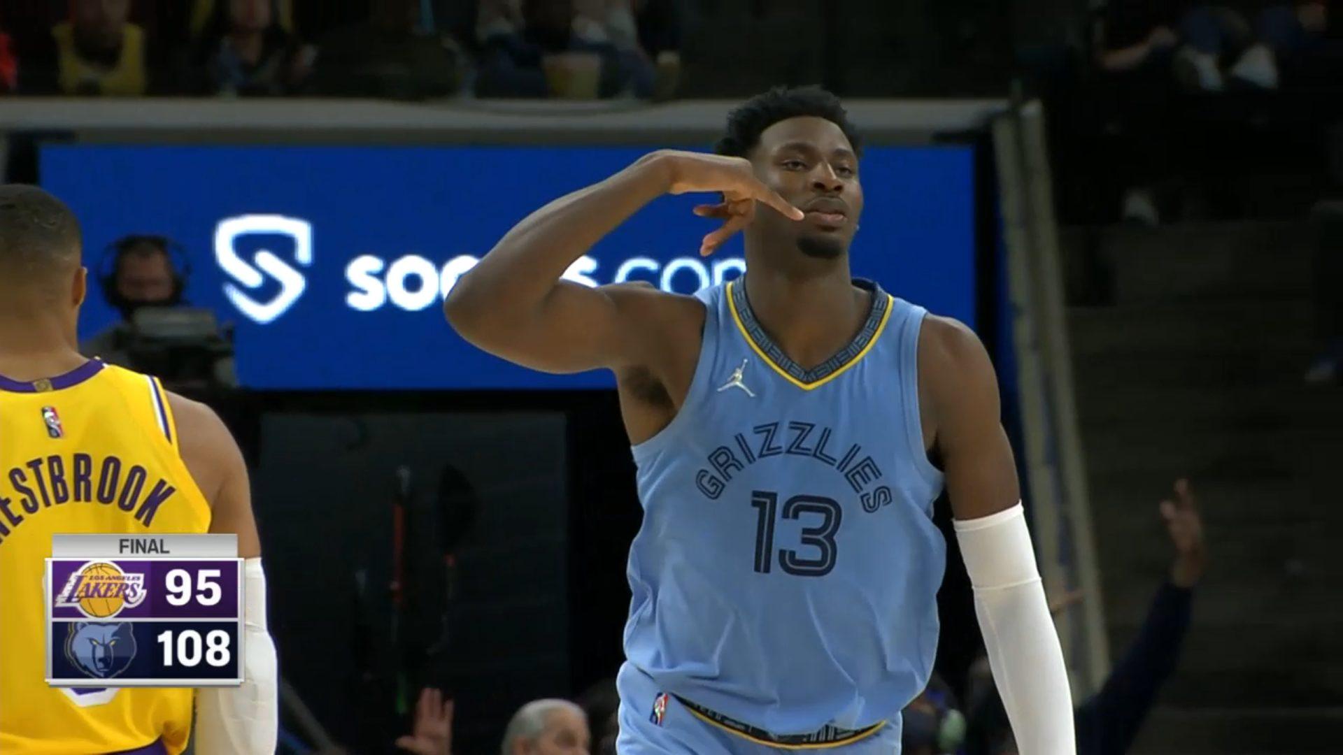 Grizzlies Jaren Jackson Jr 10 décembre 2021