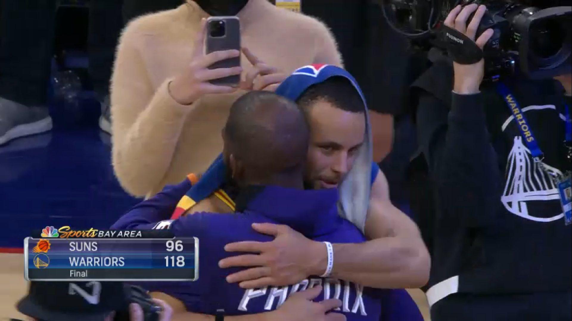 Curry Paul Warriors Suns 4 décembre 2021