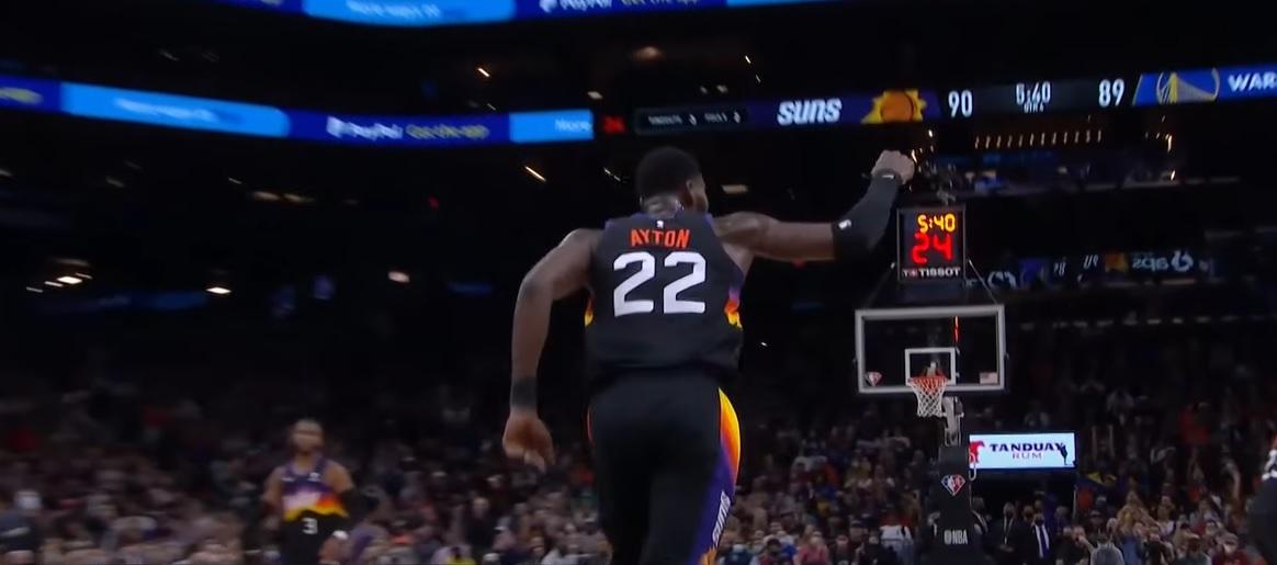 Deandre Ayton Warriors