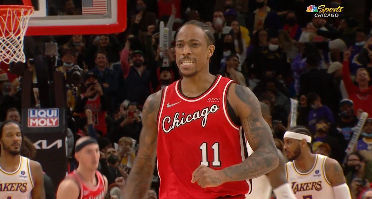 DeMar DeRozan 20 décembre 2021 pari