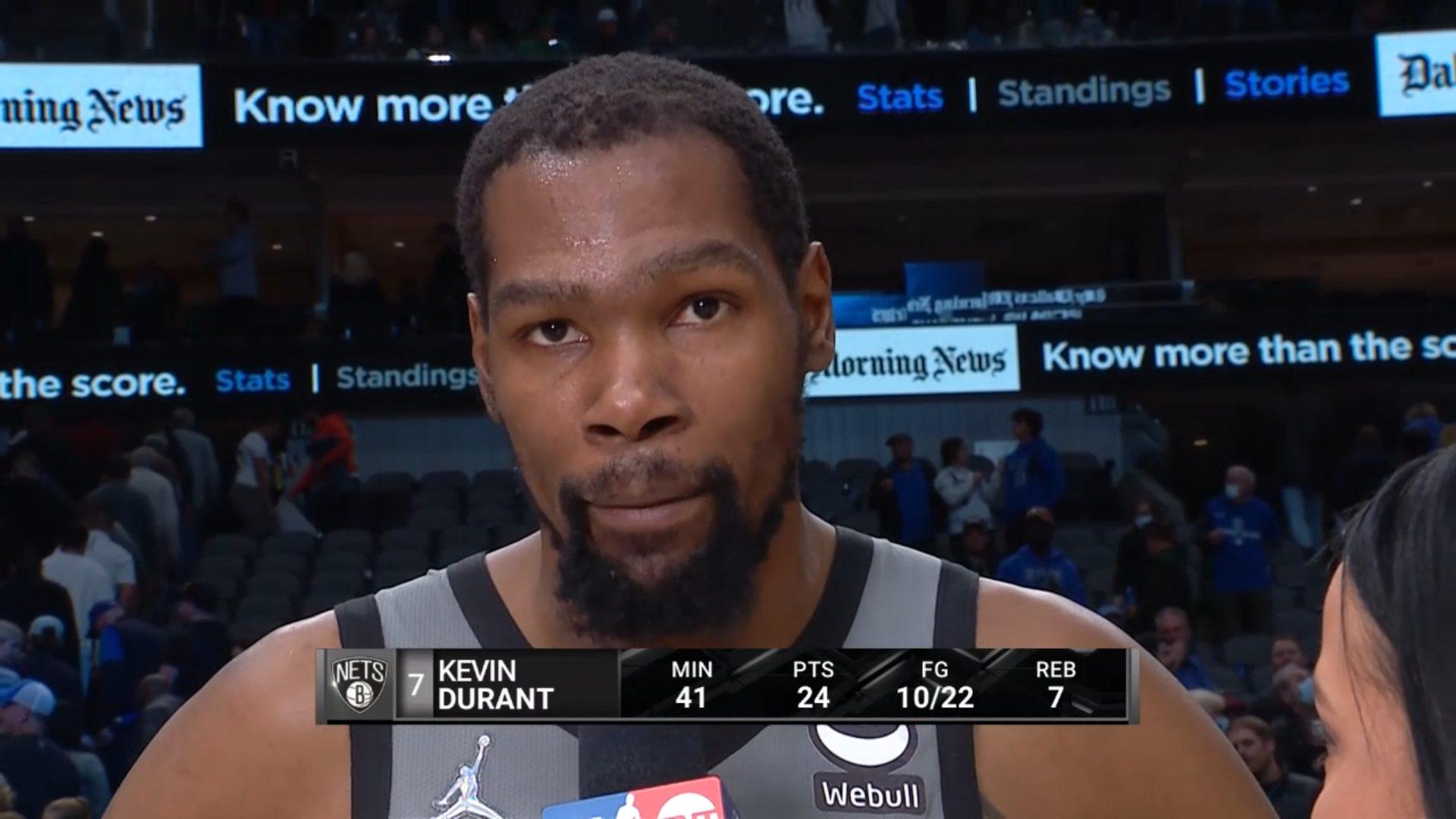 Kevin Durant Nets 8 décembre 2021