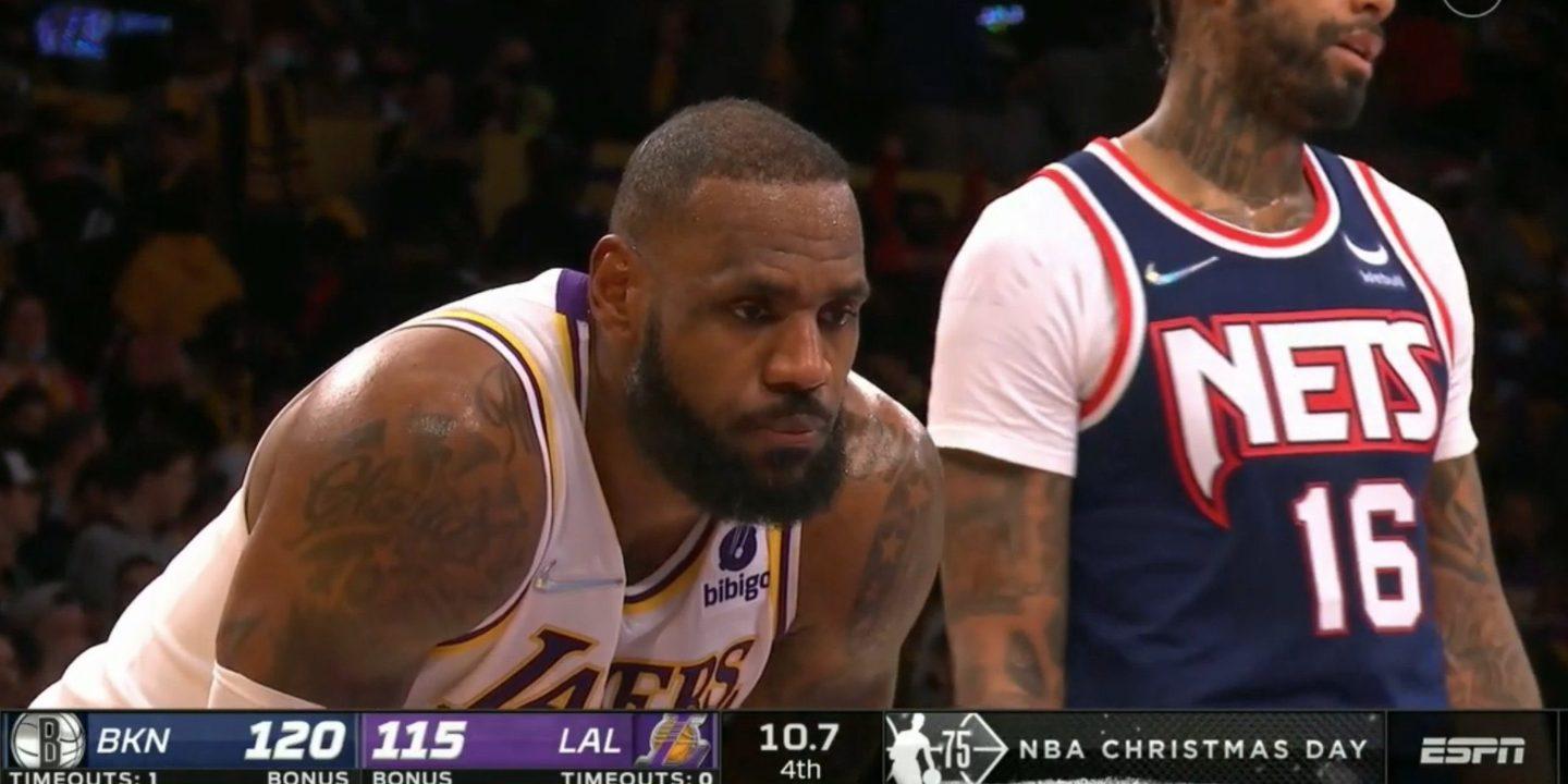 LeBron James 26 décembre 2021