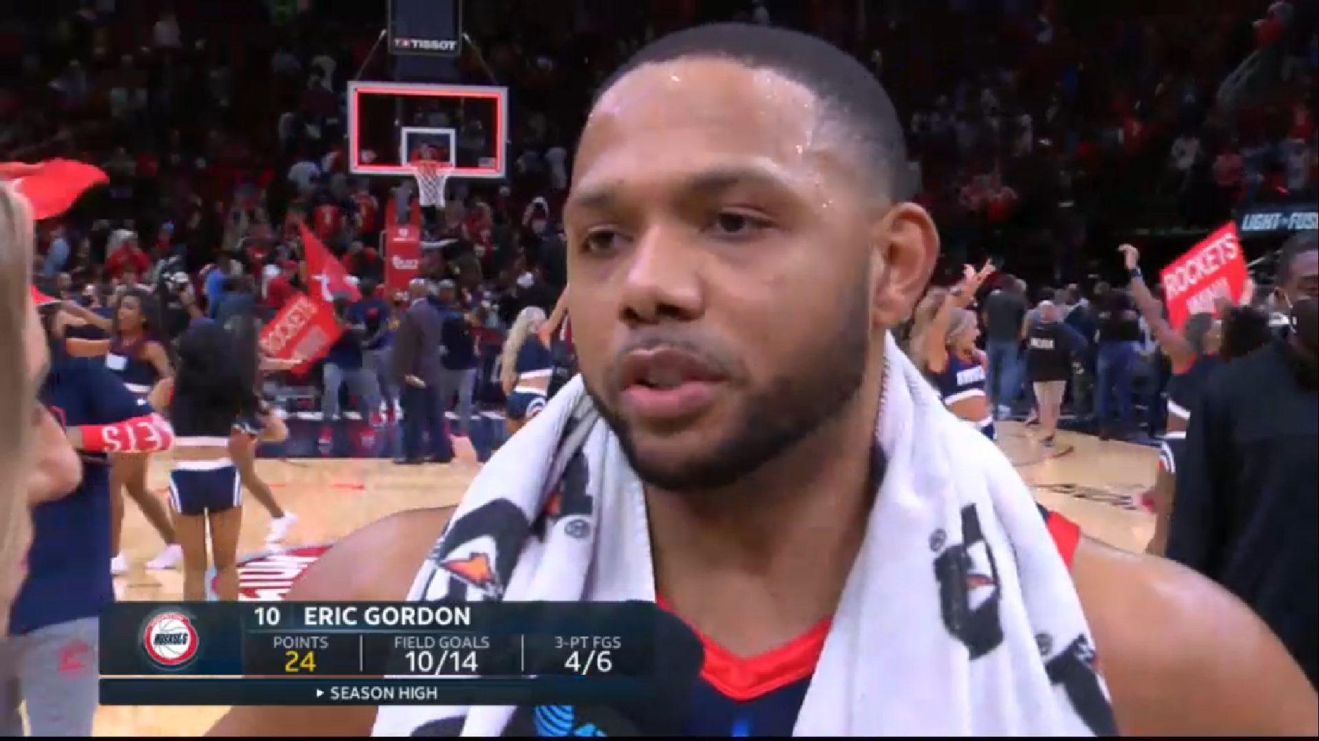 Eric Gordon Rockets 4 décembre 2021