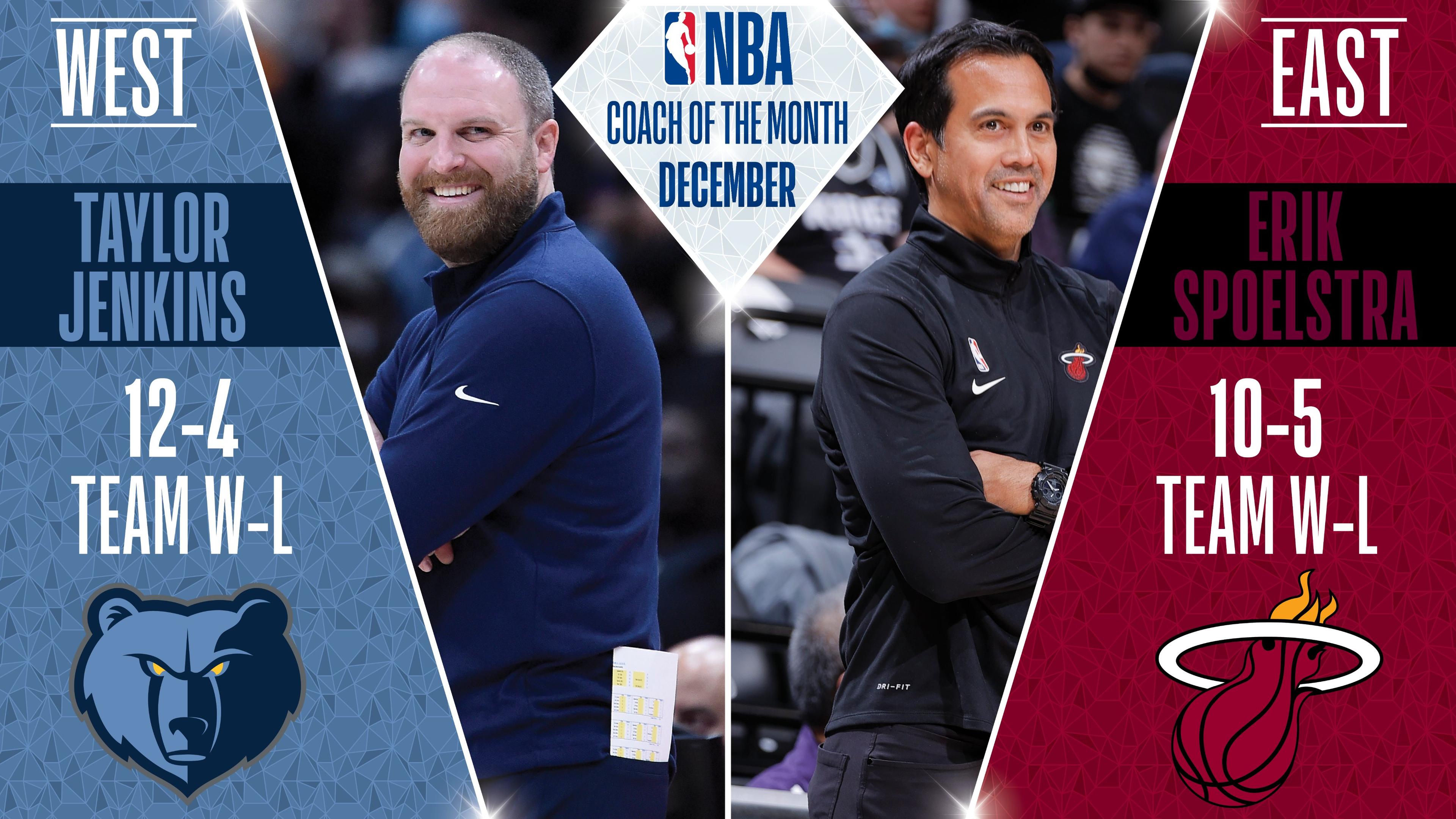 Erik Spoelstra taylor jenkins coachs