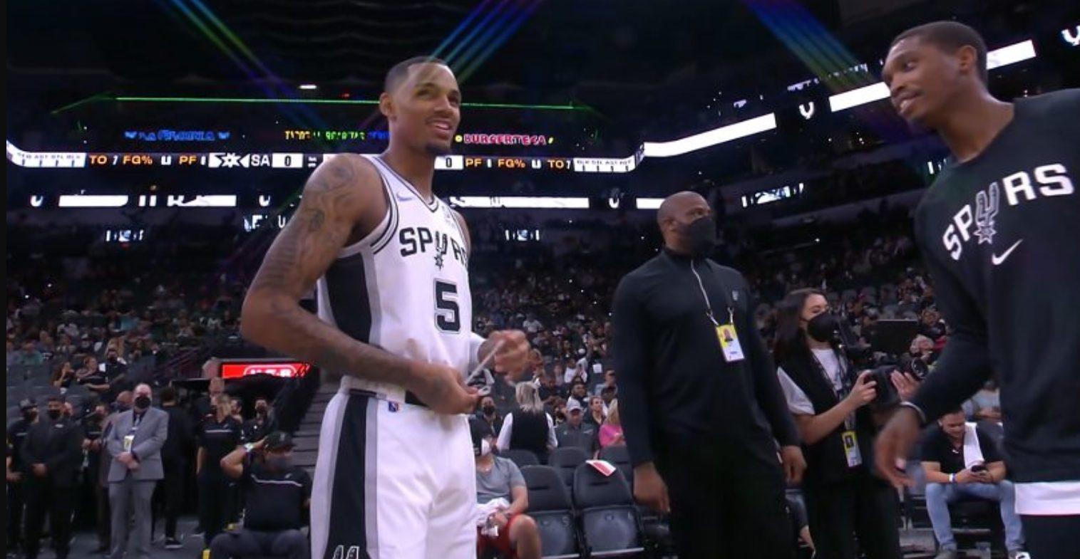 Dejounte Murray 15 janvier 2022 San Antonio Spurs