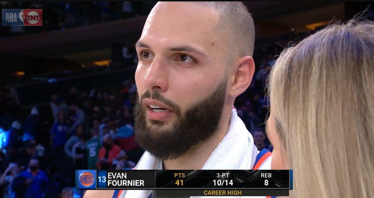 Evan Fournier 7 janvier 2021