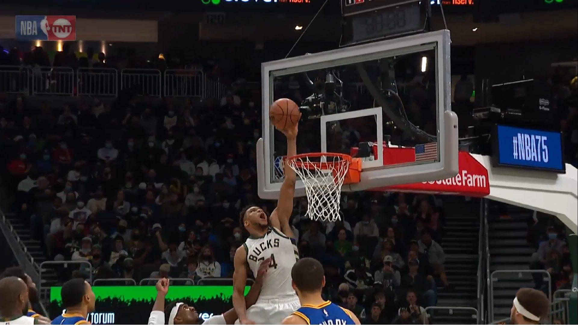 Giannis Antetokounmpo Bucks 14 janvier 2022