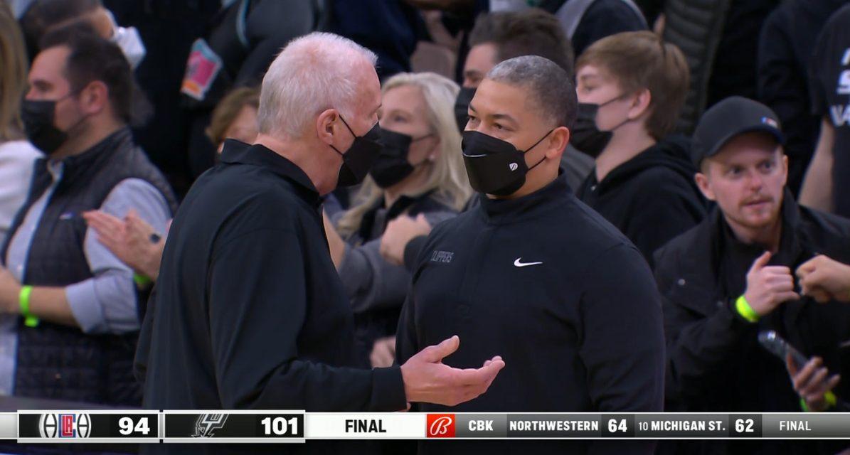 Gregg Popovich 16 janvier 2022