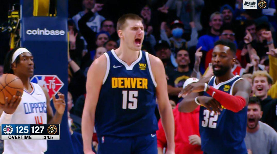 Nikola Jokic 20_01_2022 Nuggets