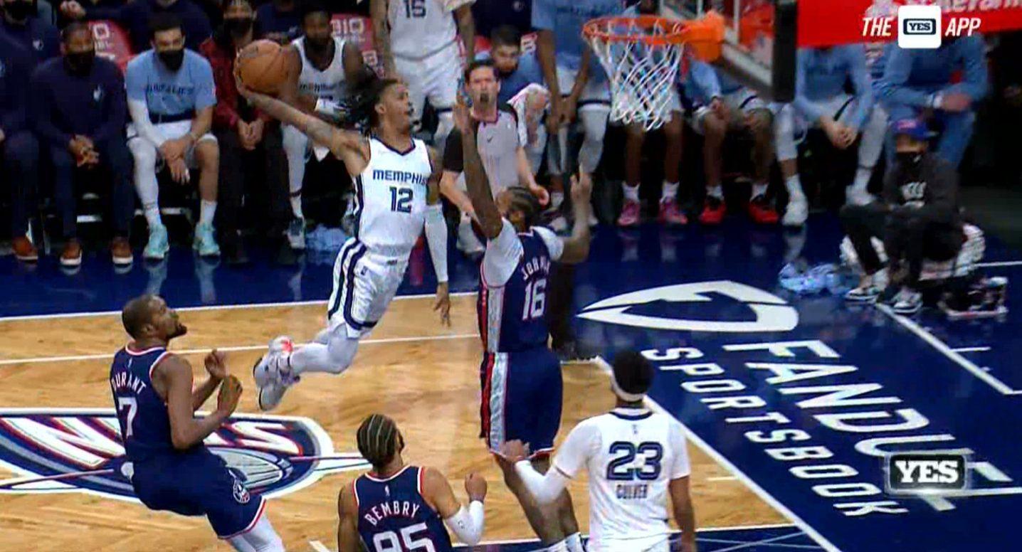 Ja Morant 4 janvier 2021