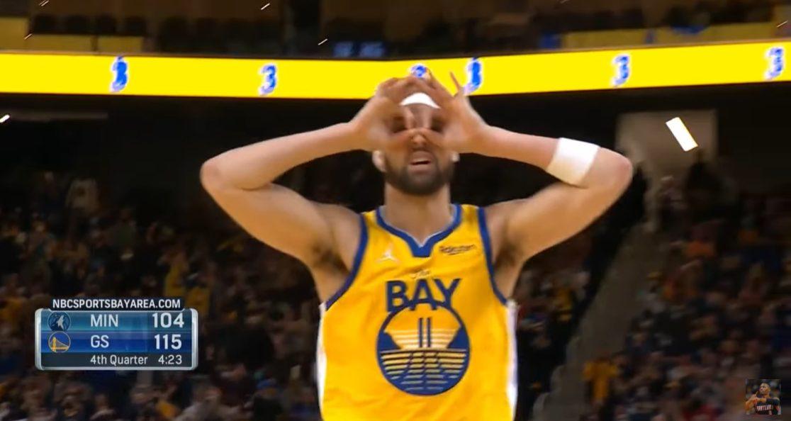 Klay Thompson 28 janvier 2022 Splash Brothers