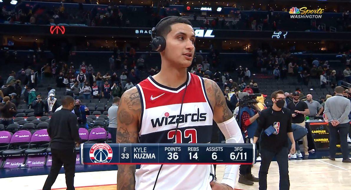 Kyle Kuzma 4 janvier 2021