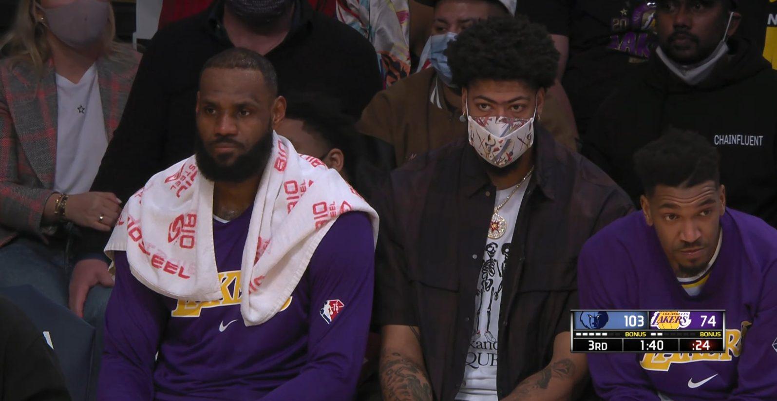 LeBron James 10 janvier 2022