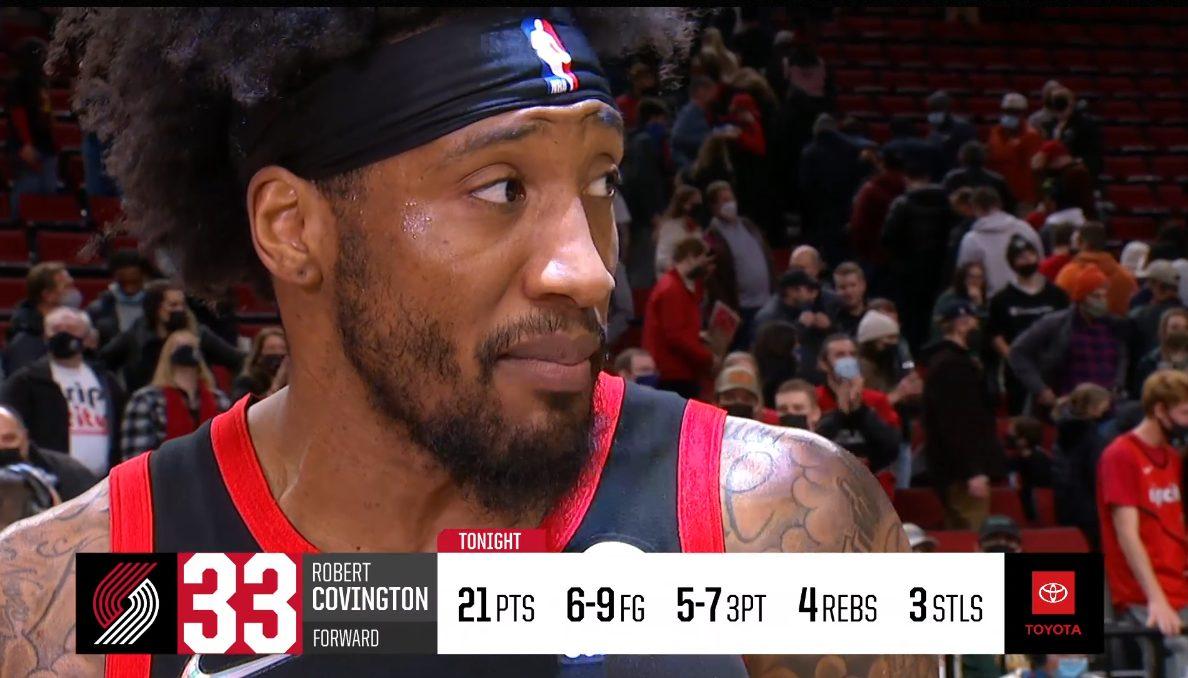 Robert Covington 11 janvier 2022