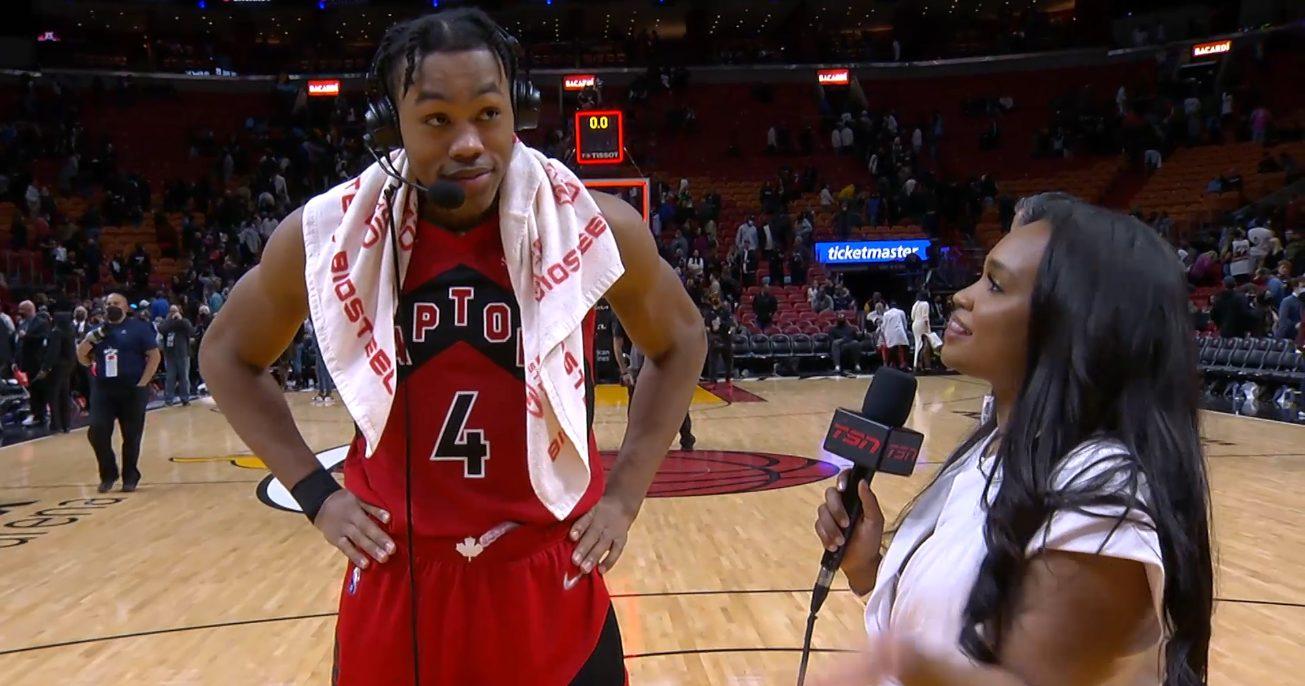 Scottie Barnes 30 janvier 2022