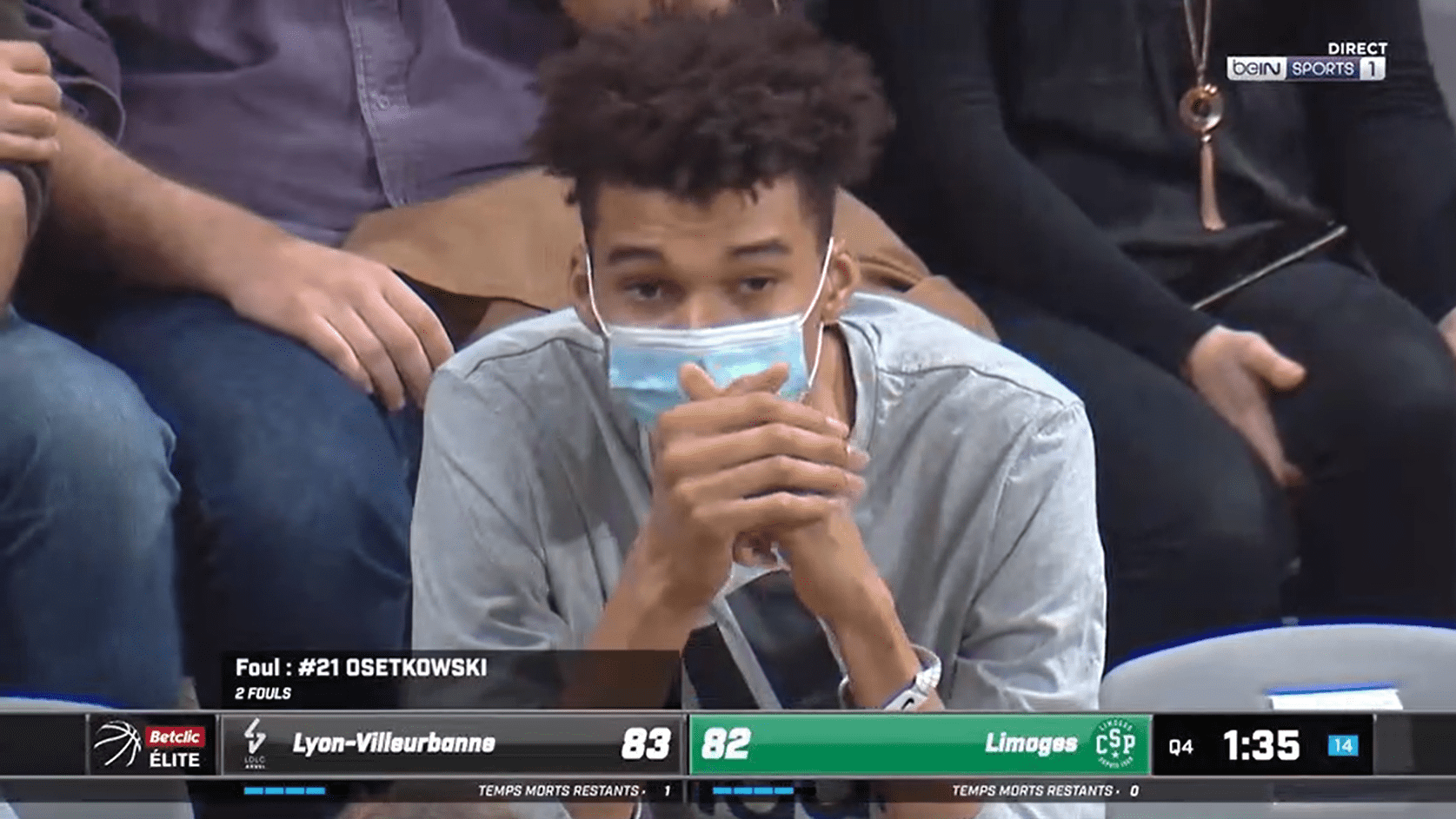 Victor Wembanyama 10 janvier 2022