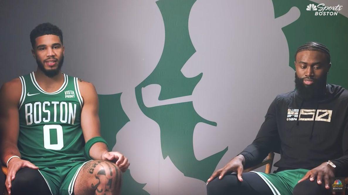 Jayson Tatum et Jaylen Brown 14 février 2022