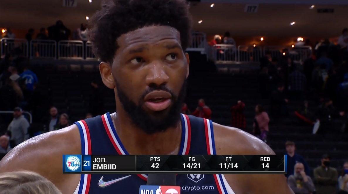 Joel Embiid 18 février 2022