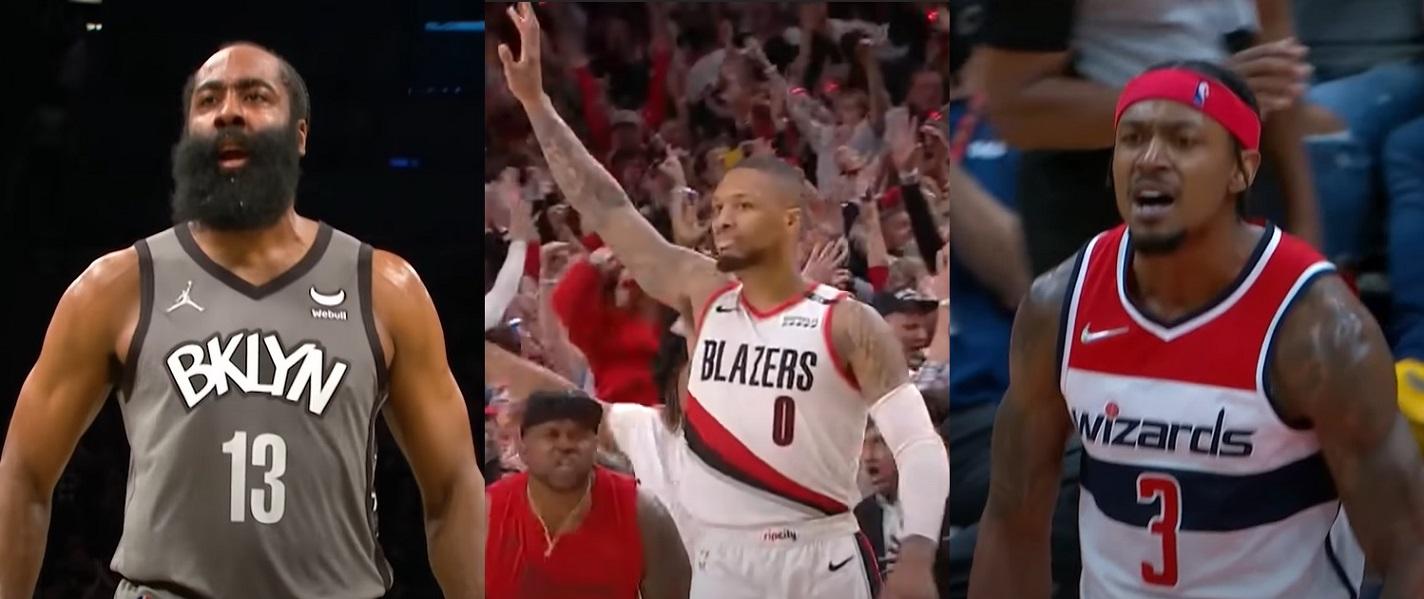 Couv confiance James Harden Bradley Beal Damian Lillard