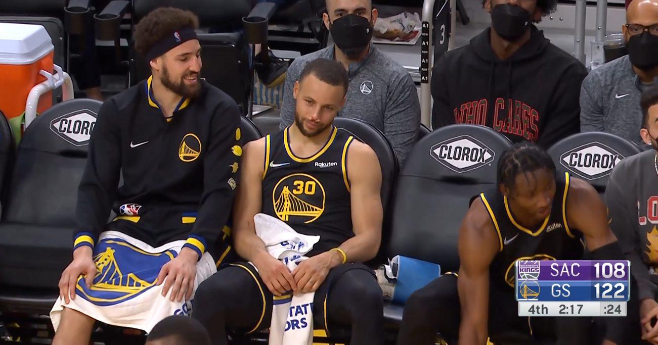 Stephen Curry et Klay Thompson 4 février 2022