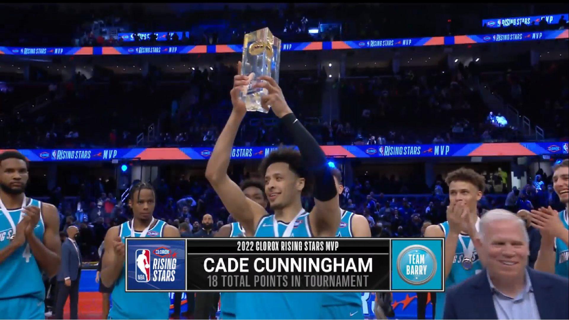 Cade Cunningham MVP Rising Stars Challenge 19 février 2022