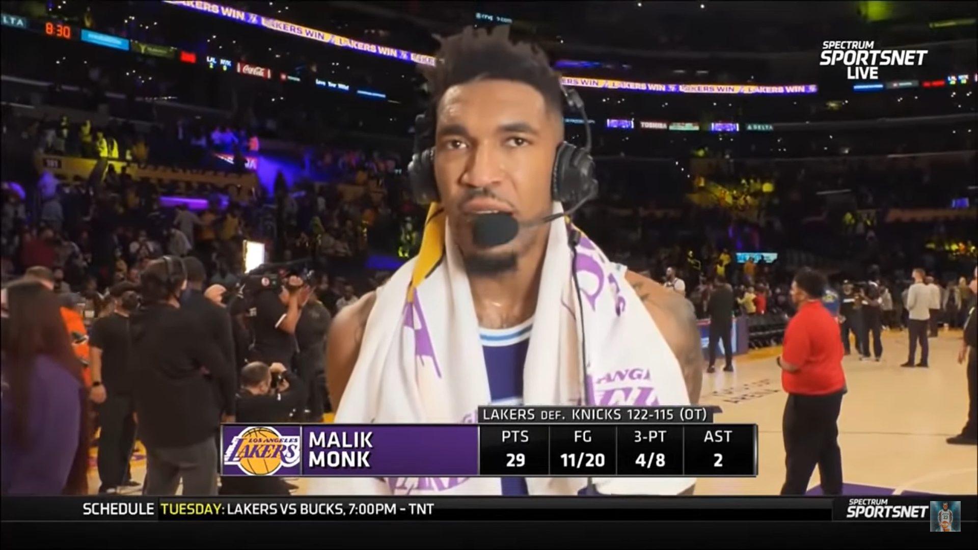 Malik Monk 7 février 2022