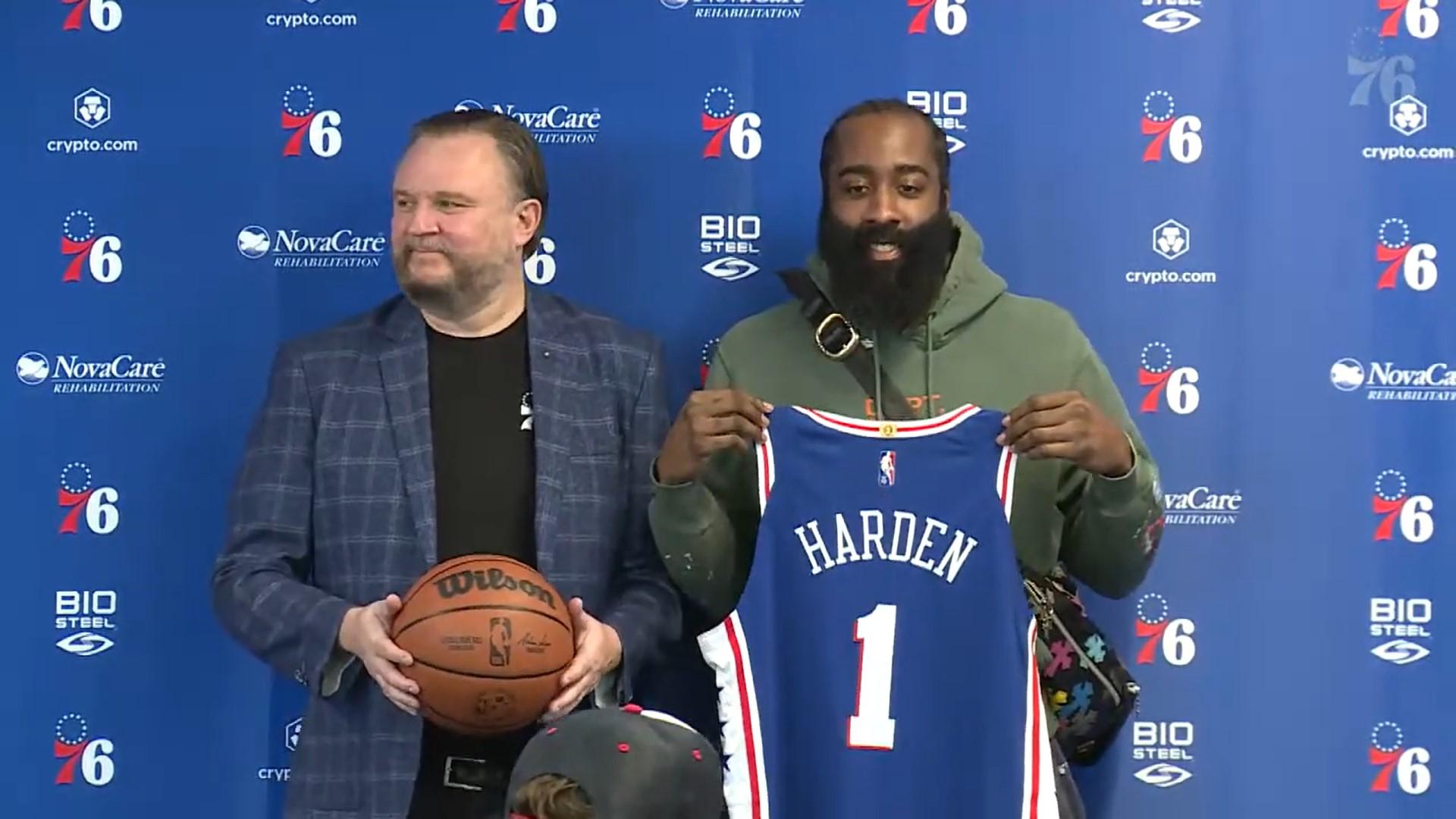 James Harden Daryl Morey pari