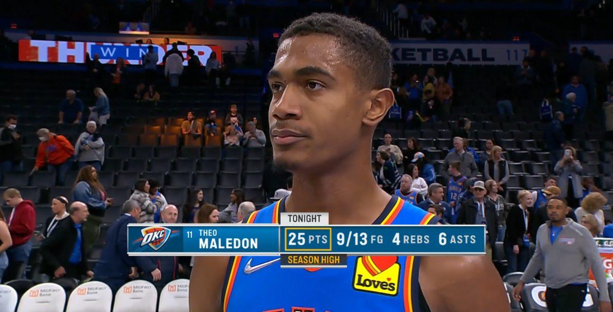 Théo Maledon 24 mars 2022