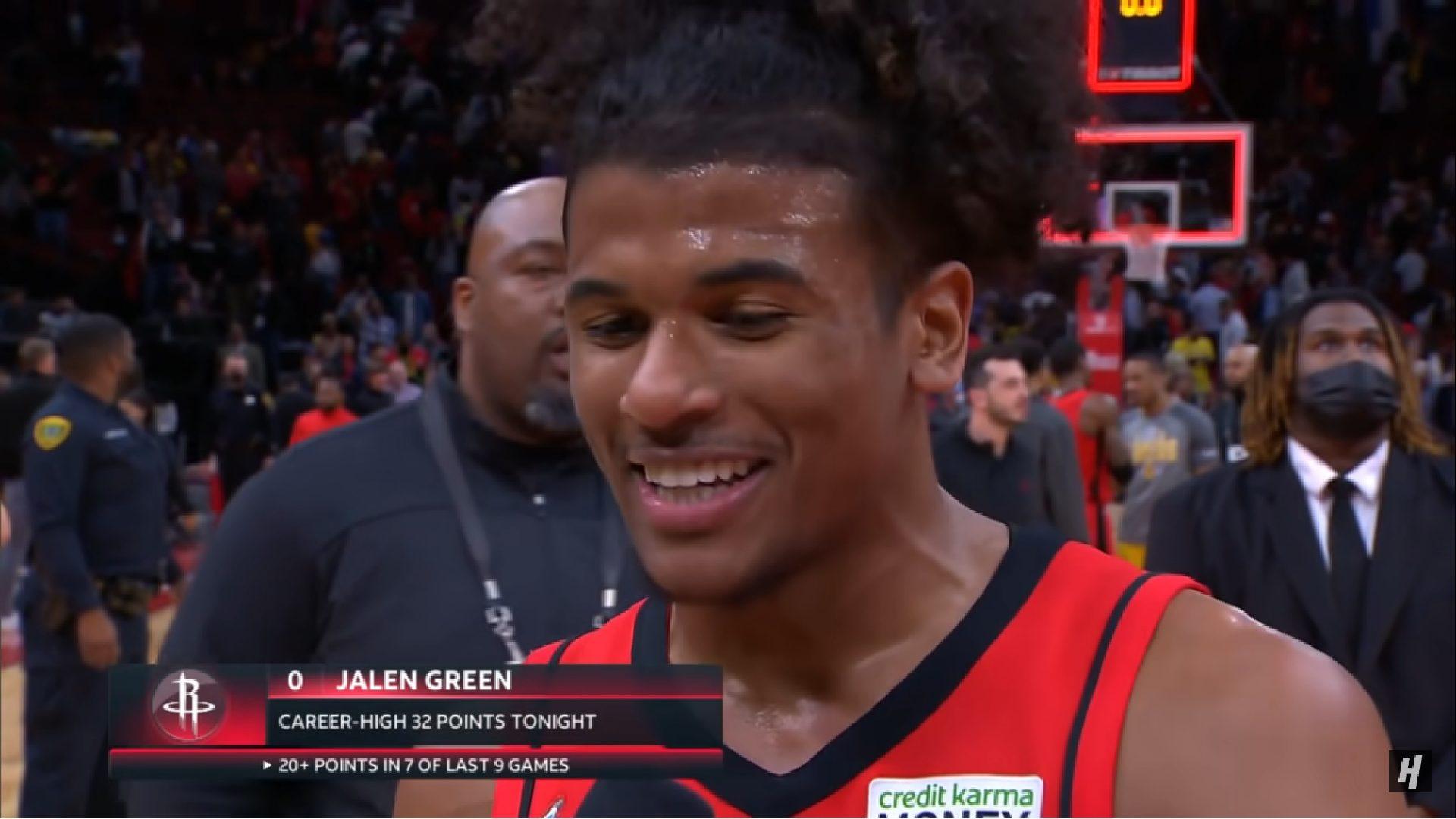 Jalen Green Rockets 10 mars 2022 pari