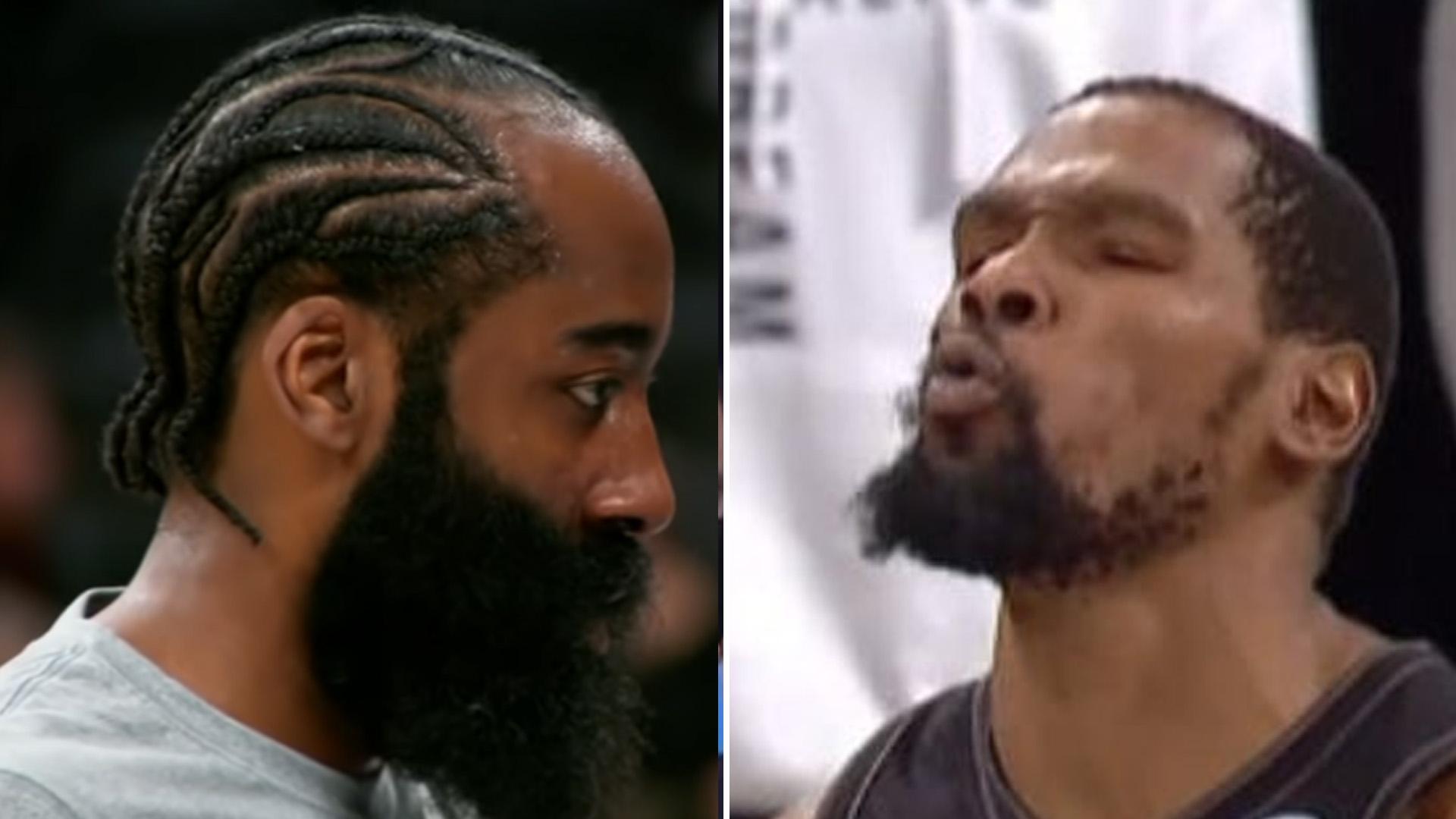 James Harden Kevin Durant 10 mars 2022
